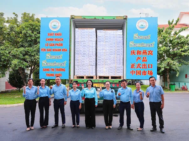 Công ty Yến sào Khánh Hòa xuất khẩu đạt hơn 1 triệu USD trong 7 tháng đầu năm 2026 Công ty Yến sào Khánh Hòa xuất khẩu đạt hơn 1 triệu USD trong 7 tháng đầu năm 2026