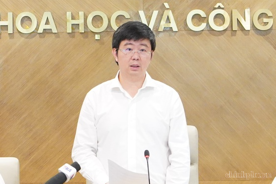 Thứ trưởng Bộ Khoa học và Công nghệ Bùi Hoàng Phương - Ảnh: VGP Thứ trưởng Bộ Khoa học và Công nghệ Bùi Hoàng Phương - Ảnh: VGP