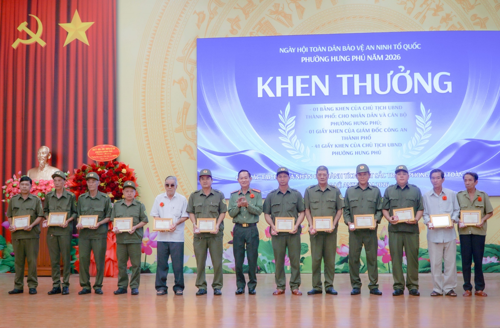 Nhiều xã, phường ở TP. Cần Thơ tổ chức Ngày hội Toàn dân bảo vệ an ninh Tổ quốc
