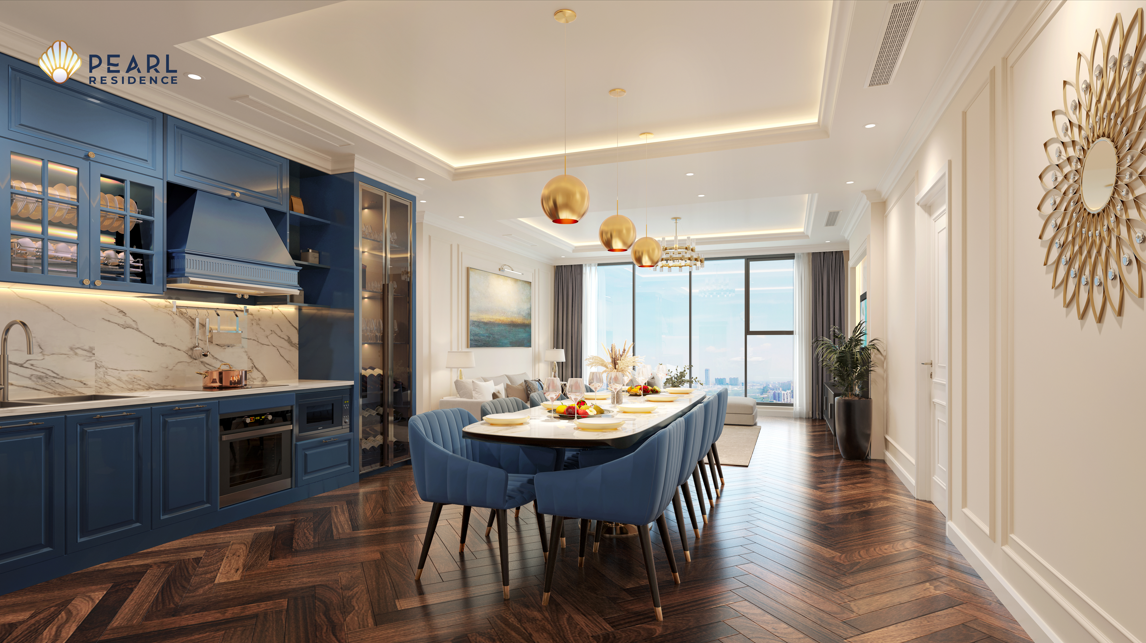 Thiết kế mở giúp tối ưu không gian sống và linh hoạt chuyển đổi công năng