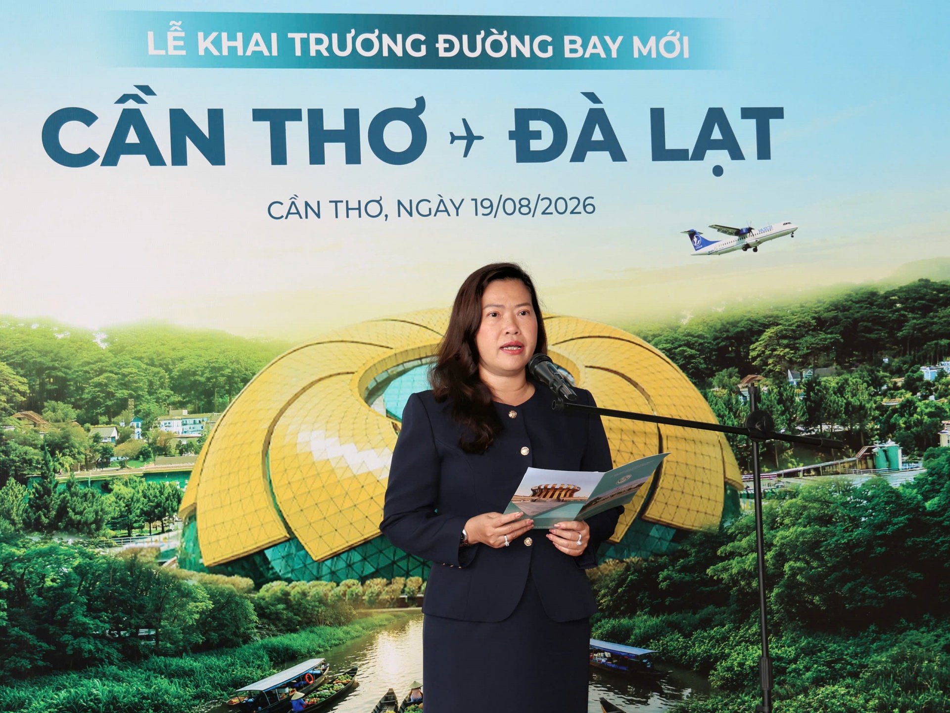 Mở lại đường bay Cần Thơ - Đà Lạt, thêm động lực liên kết vùng Mở lại đường bay Cần Thơ - Đà Lạt, thêm động lực liên kết vùng