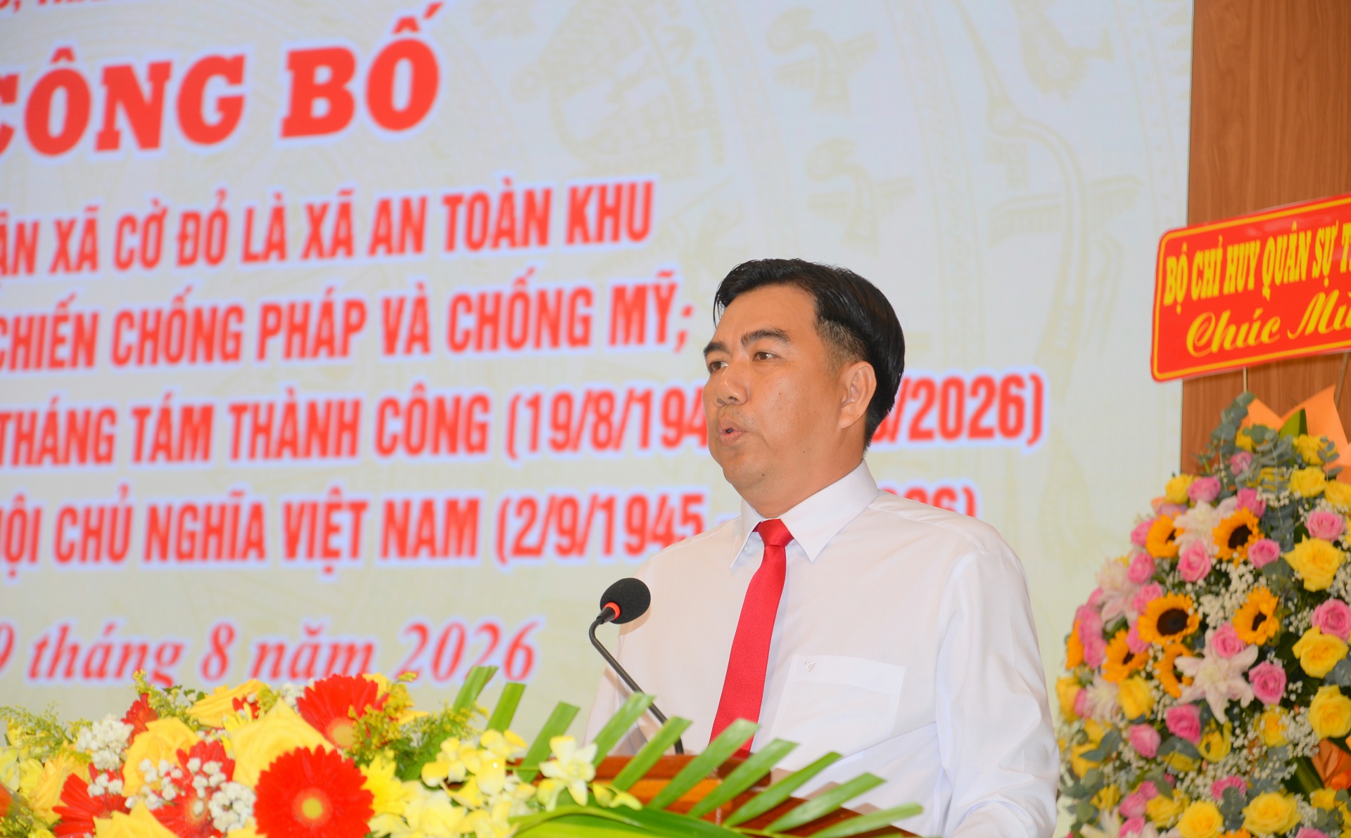 Xã Cờ Đỏ (Cần Thơ) được công nhận xã An toàn khu trong thời kỳ kháng chiến chống Pháp và chống Mỹ Xã Cờ Đỏ (Cần Thơ) được công nhận xã An toàn khu trong thời kỳ kháng chiến chống Pháp và chống Mỹ