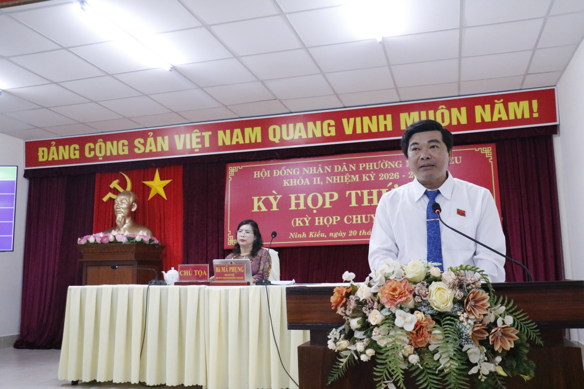 Cần Thơ: Hội đồng nhân dân phường Ninh Kiều kiện toàn chức danh chủ tịch Cần Thơ: Hội đồng nhân dân phường Ninh Kiều kiện toàn chức danh chủ tịch
