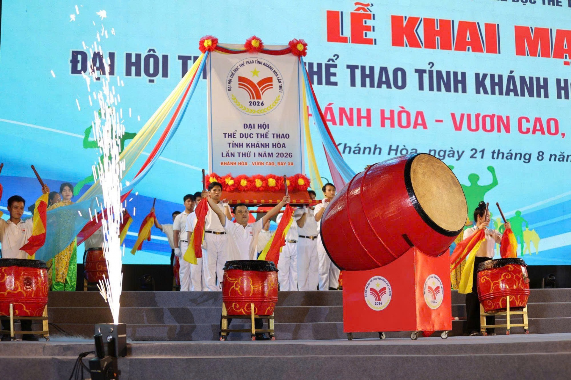Có 111 thí sinh Miss World tham gia khai mạc Đại hội Thể dục thể thao tỉnh Khánh Hòa lần thứ I năm 2026