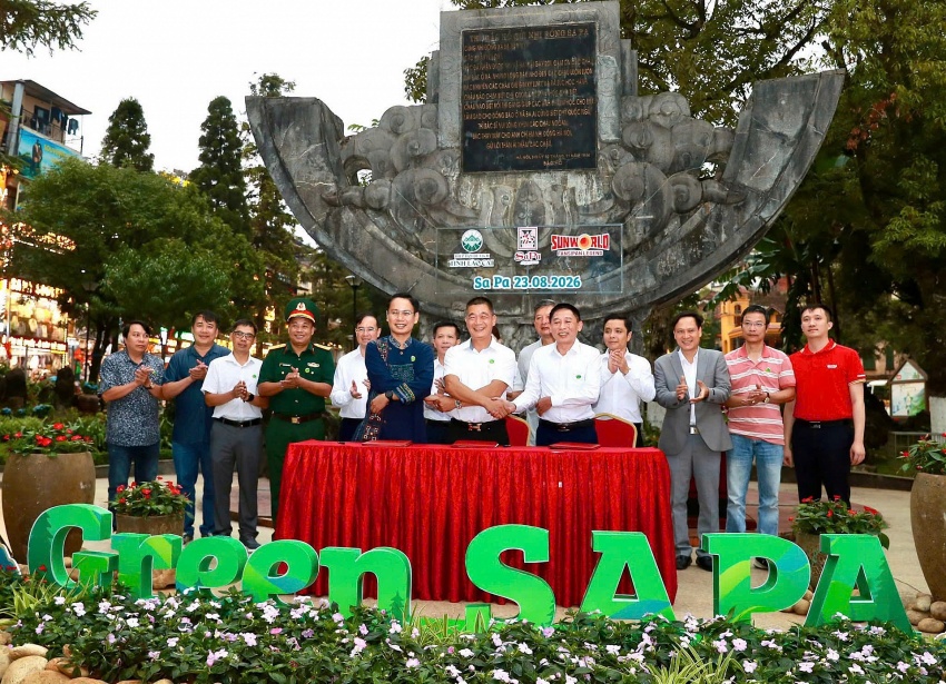 Sa Pa phát động phong trào “Green Sa Pa”: Kiến tạo đô thị du lịch xanh, thông minh và phát triển bền vững