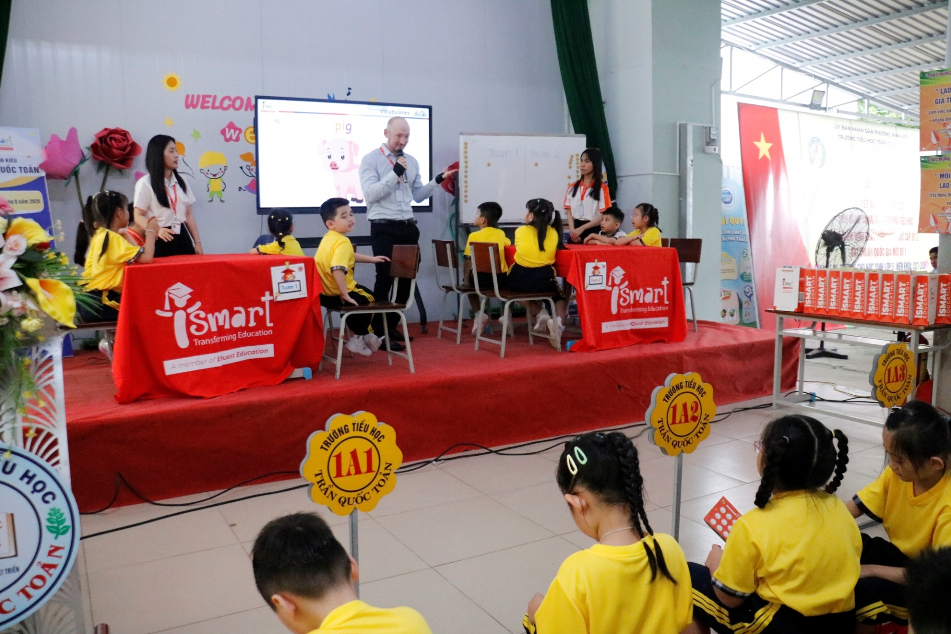 Cần Thơ: Nhiều đổi mới trong cách đón tiếp học sinh lớp 1 tựu trường