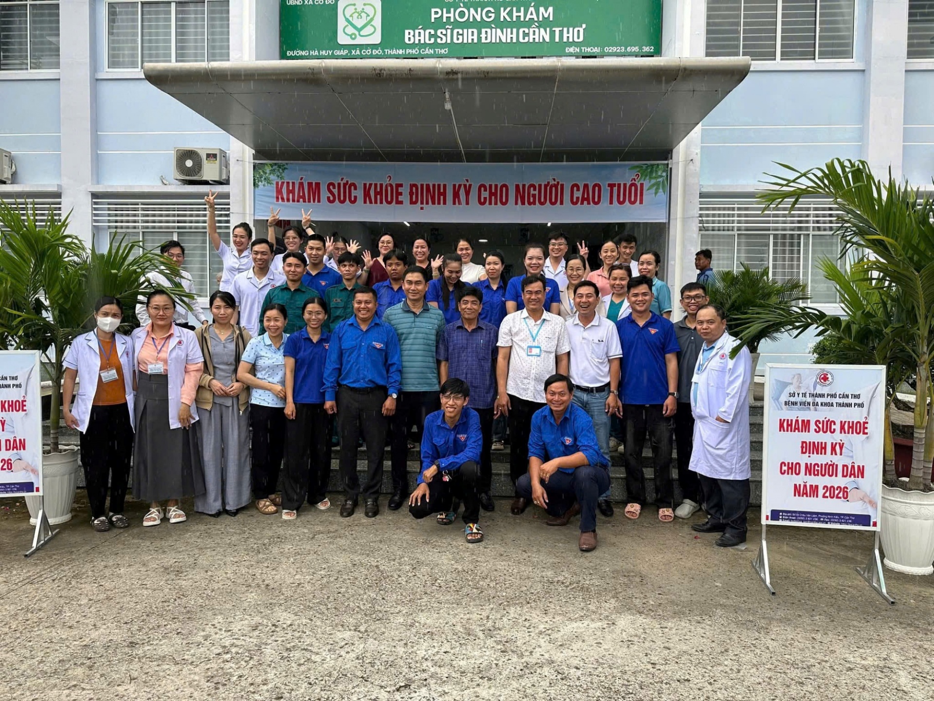 Cần Thơ: Khám sức khỏe miễn phí cho hơn 10.000 người dân xã Cờ Đỏ