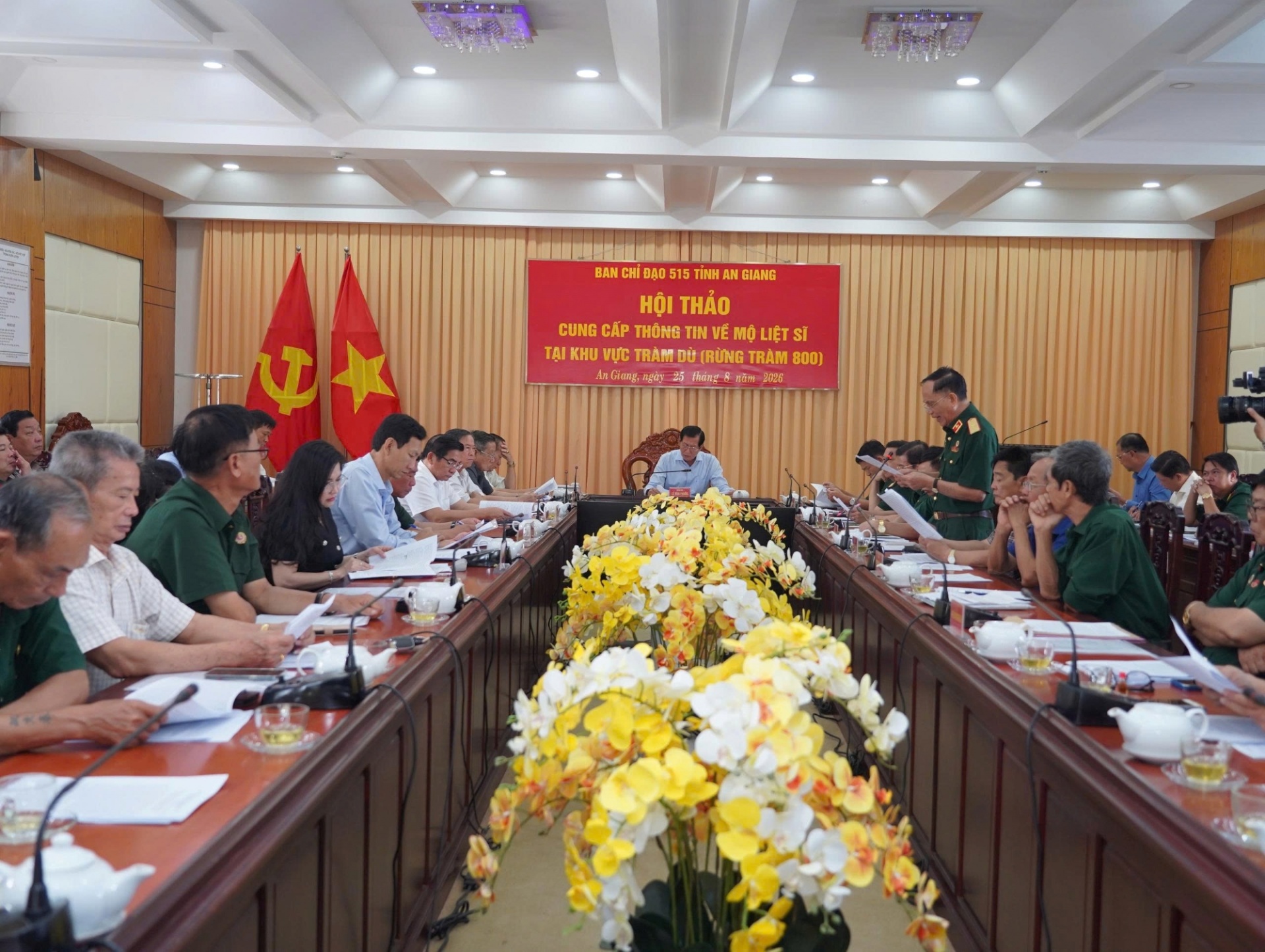 Ban Chỉ đạo 515 tỉnh An Giang quyết tâm tìm kiếm hài cốt liệt sĩ sau 56 năm tại khu Tràm Dù