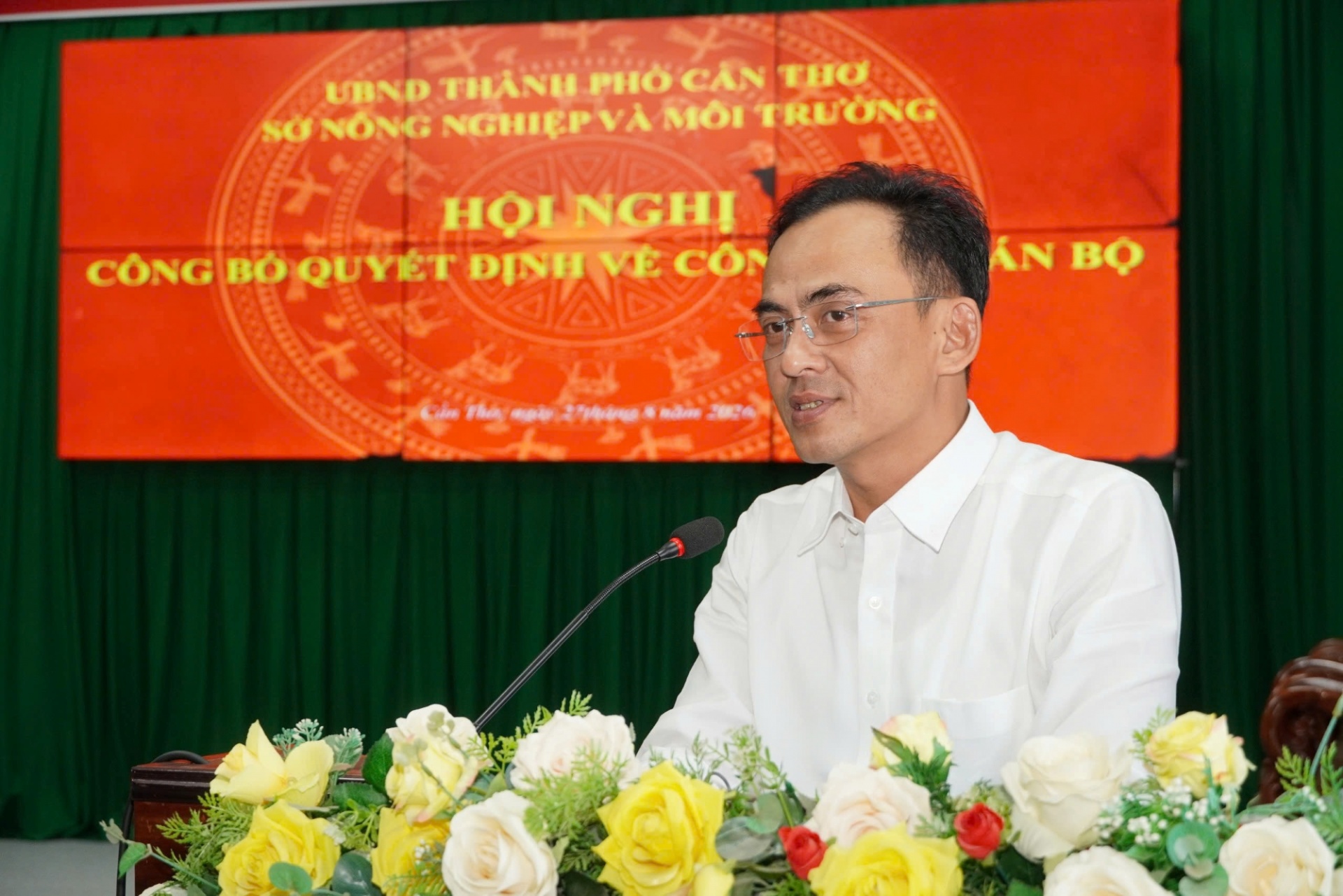 Sở Nông nghiệp và Môi trường Thành phố Cần Thơ có giám đốc mới Sở Nông nghiệp và Môi trường Thành phố Cần Thơ có giám đốc mới
