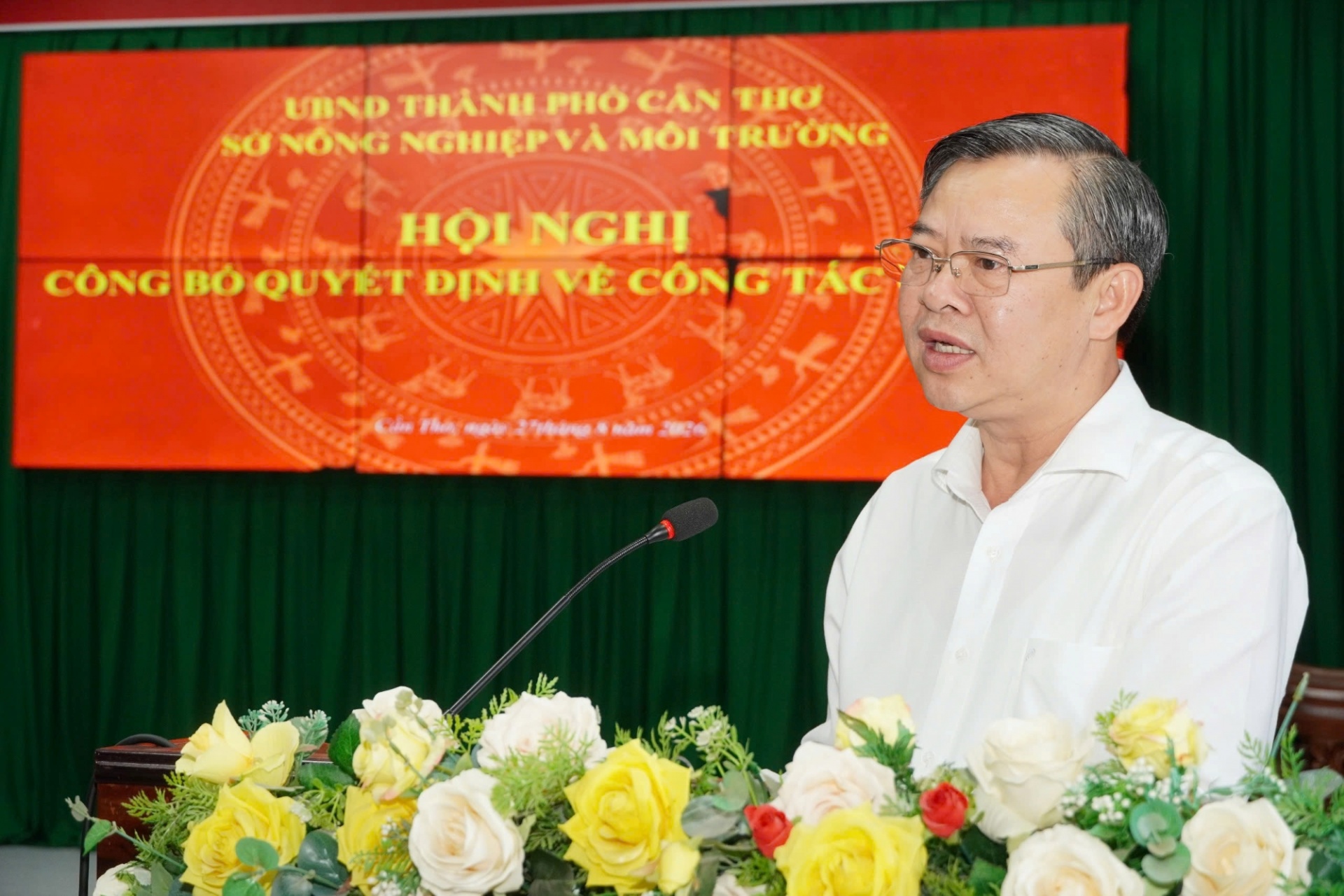Sở Nông nghiệp và Môi trường Thành phố Cần Thơ có giám đốc mới Sở Nông nghiệp và Môi trường Thành phố Cần Thơ có giám đốc mới