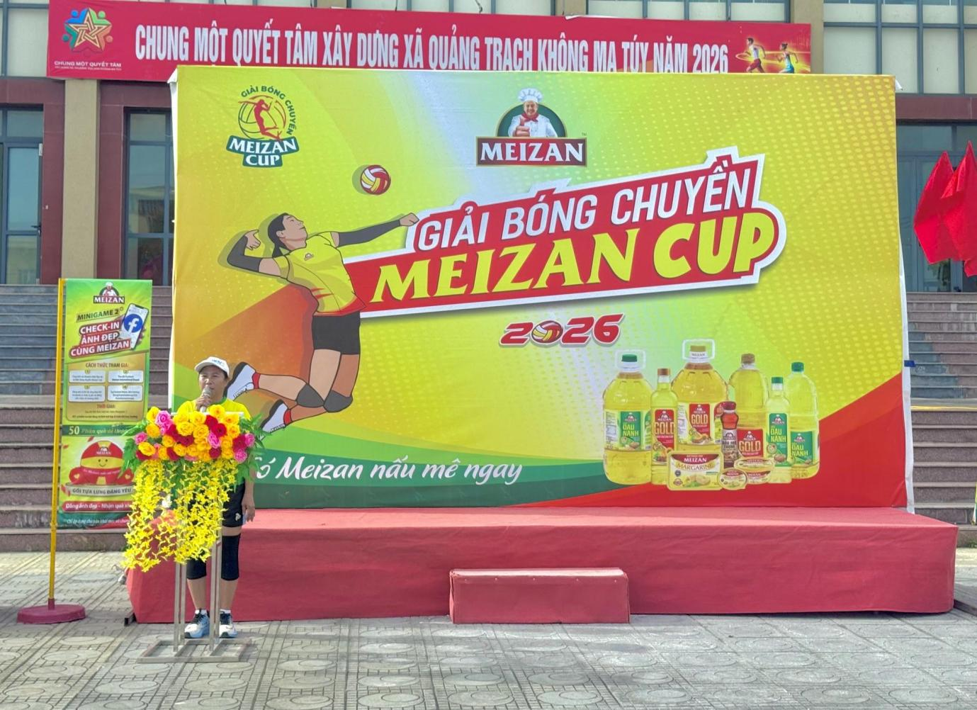 Giải bóng chuyền nữ MEIZAN CUP năm 2026: Lan tỏa tinh thần thể thao, gắn kết cộng đồng Giải bóng chuyền nữ MEIZAN CUP năm 2026: Lan tỏa tinh thần thể thao, gắn kết cộng đồng