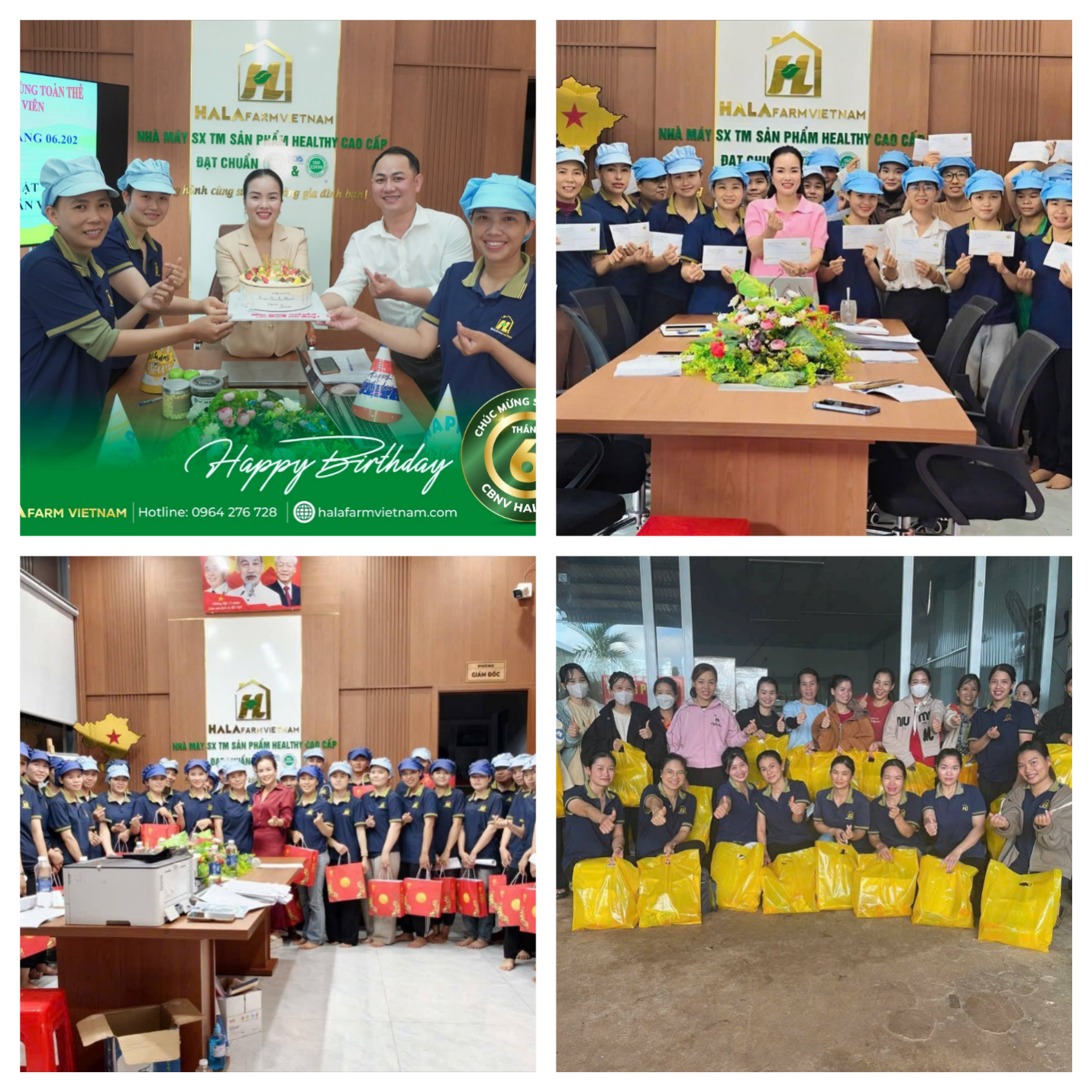  Đội ngũ lao động trẻ là một trong những nguồn lực quan trọng giúp Hala Farm từng bước xây dựng mô hình sản xuất hiện đại, chuyên nghiệp.