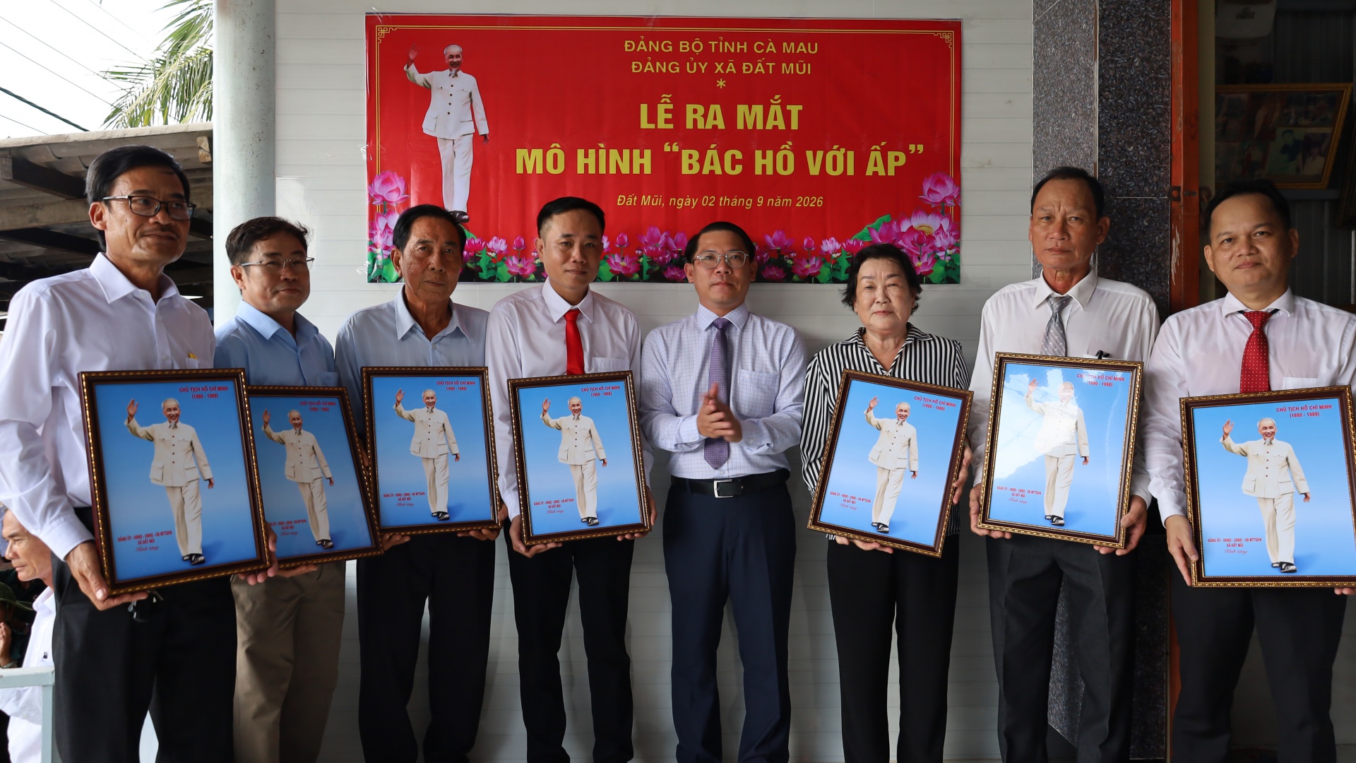 Bác Hồ trong lòng người dân Đất Mũi Cà Mau