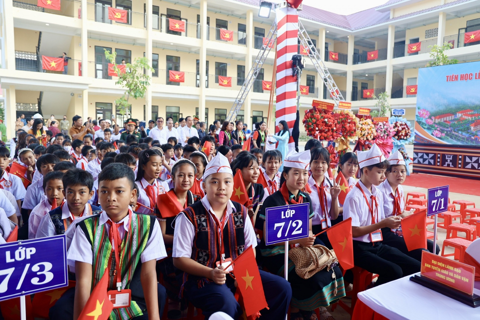 Khánh thành, đưa vào sử dụng một số trường nội trú liên cấp vùng biên vào ngày 5/9 - Ảnh: chinhphu.vn