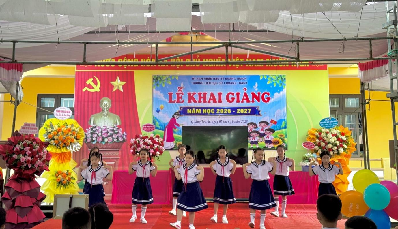 Trường Tiểu học số 1 Quảng Trạch - Tên gọi mới, diện mạo mới, mục tiêu mới