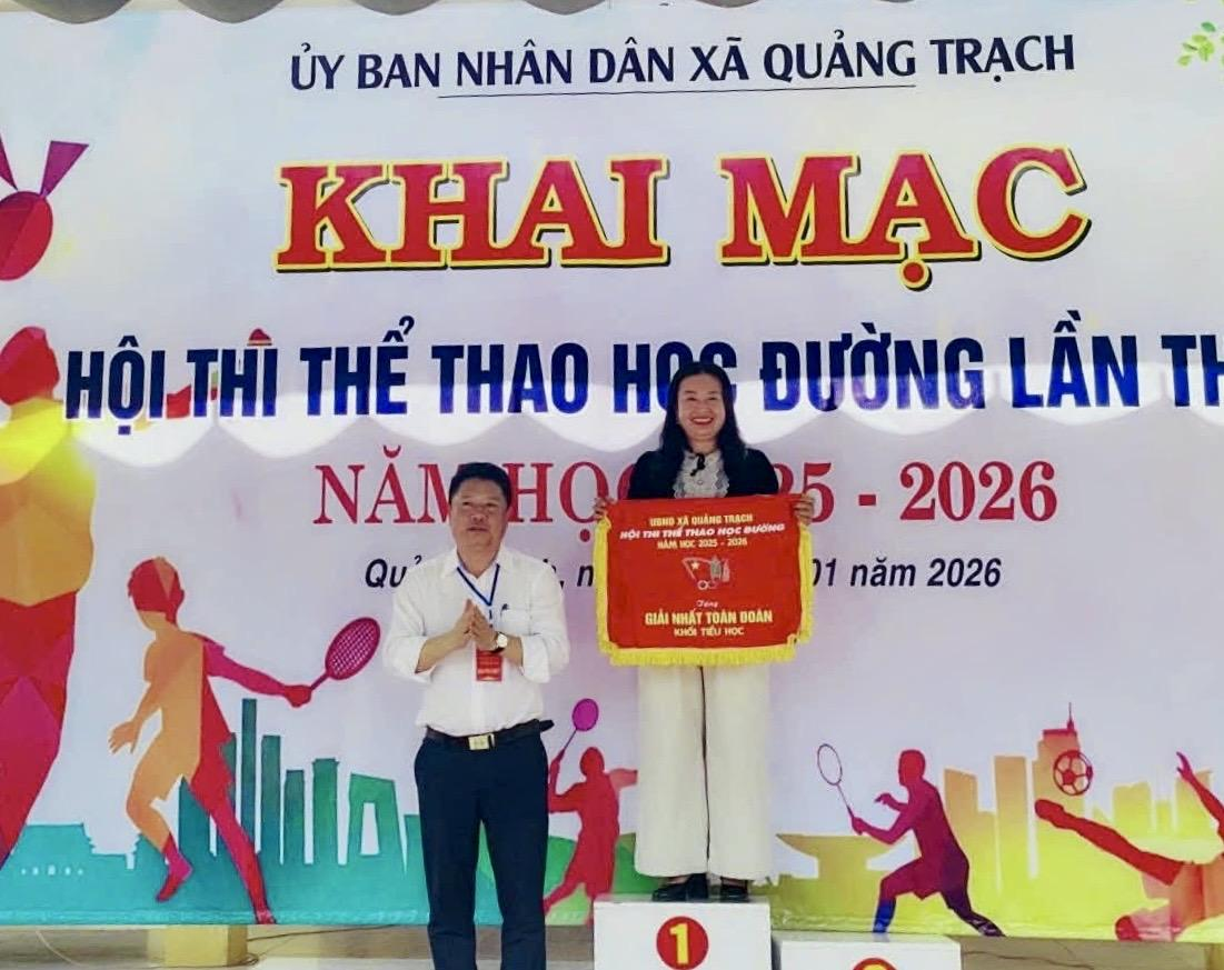 Trường Tiểu học số 1 Quảng Trạch - Tên gọi mới, diện mạo mới, mục tiêu mới