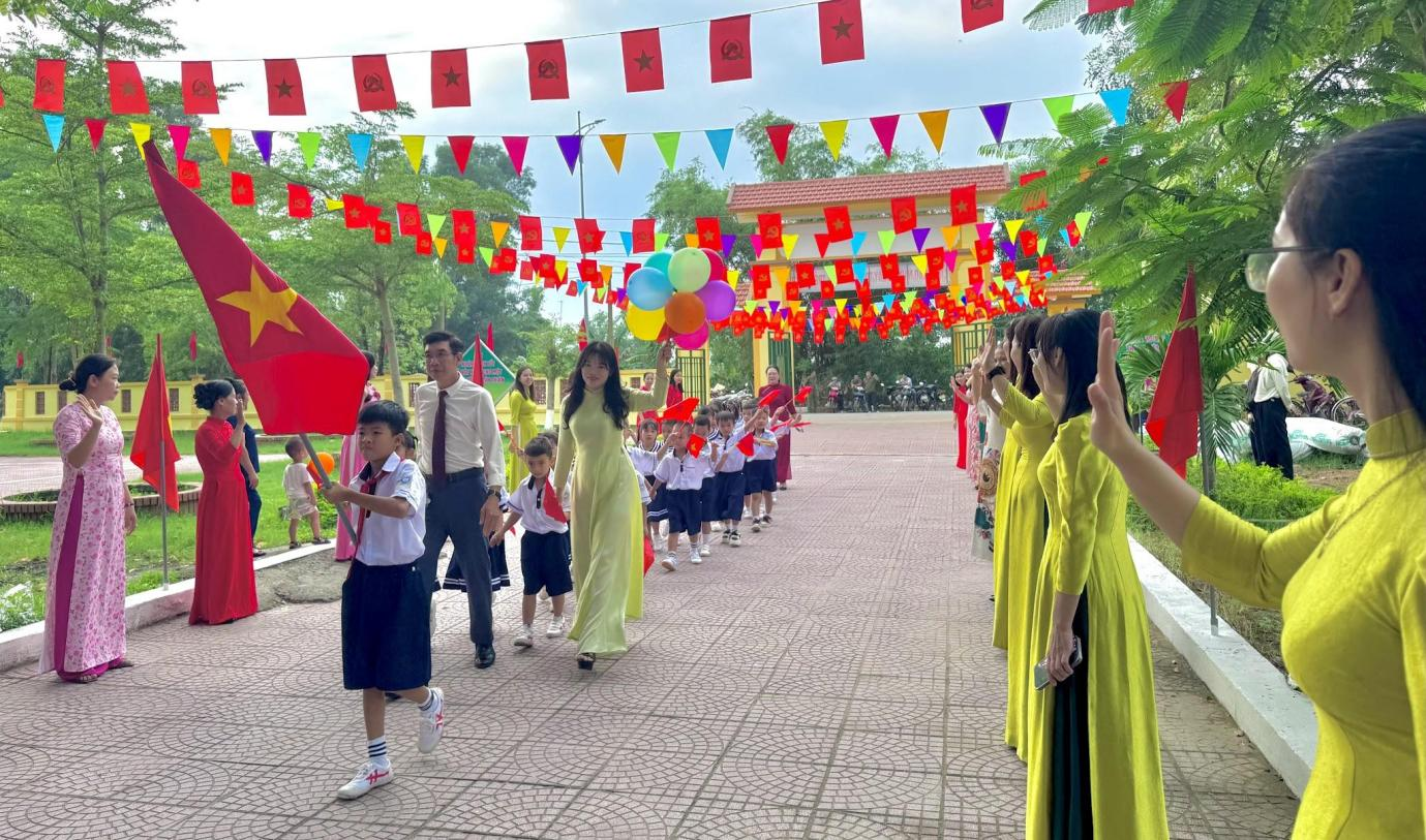 Trường Tiểu học số 1 Quảng Trạch - Tên gọi mới, diện mạo mới, mục tiêu mới