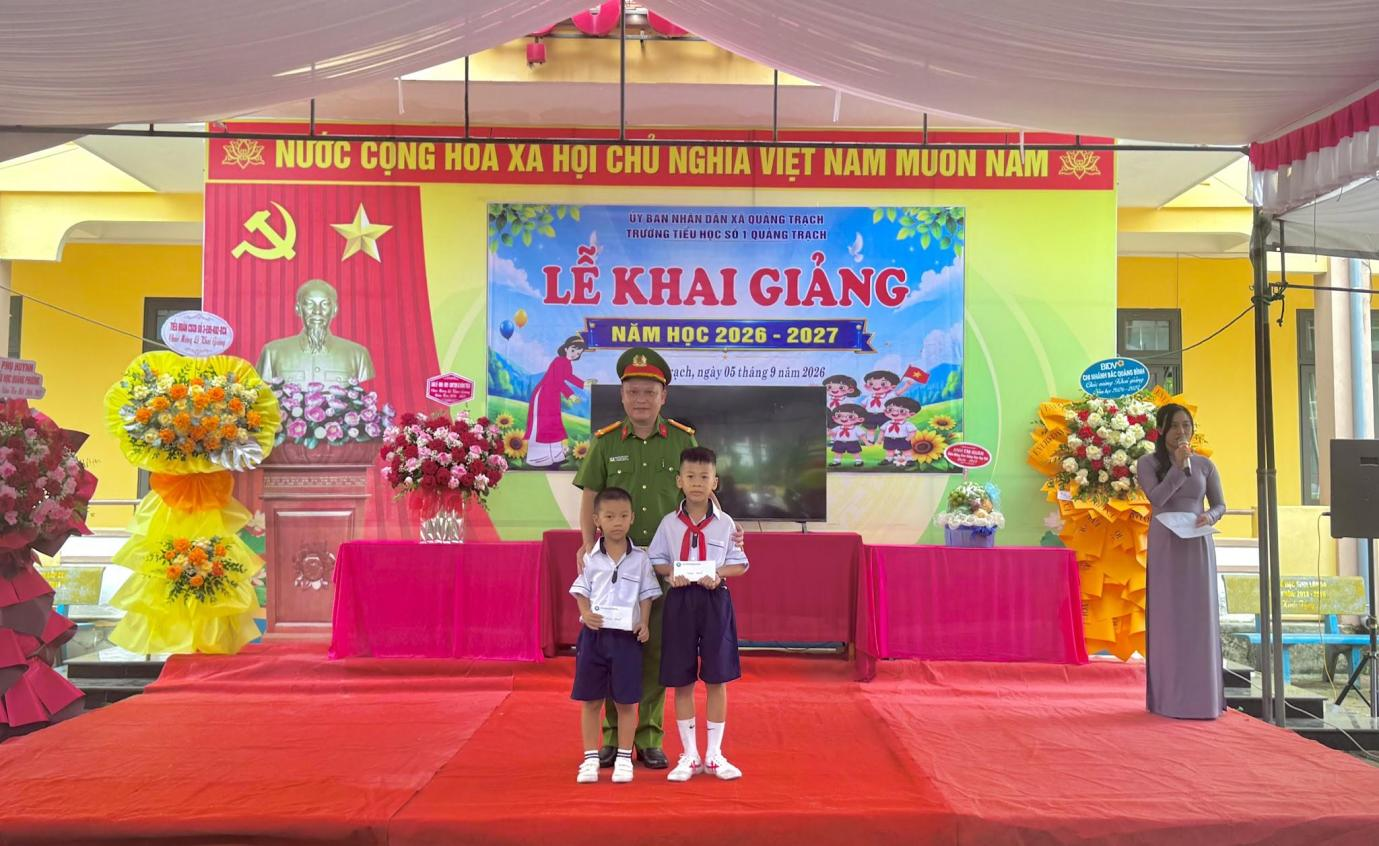 Trường Tiểu học số 1 Quảng Trạch - Tên gọi mới, diện mạo mới, mục tiêu mới