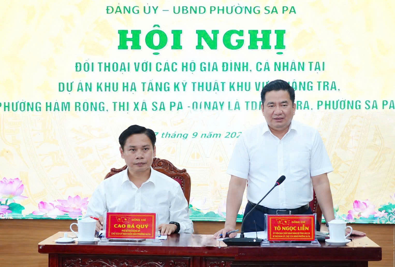 Phường Sa Pa: Lắng nghe tiếng nói người dân để tháo gỡ điểm nghẽn mặt bằng