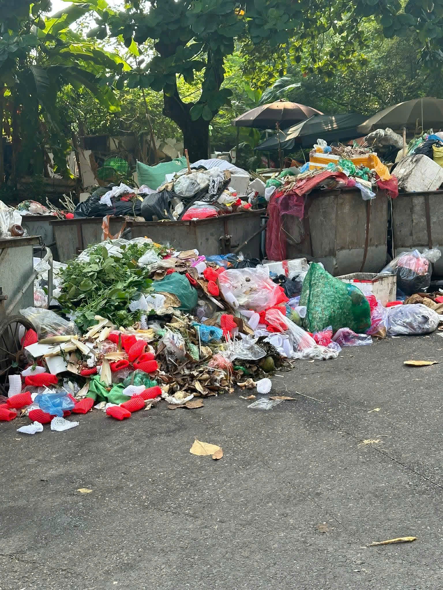 Phú Thọ: Rác ùn trên phố, bài toán xử lý vẫn chờ lời giải