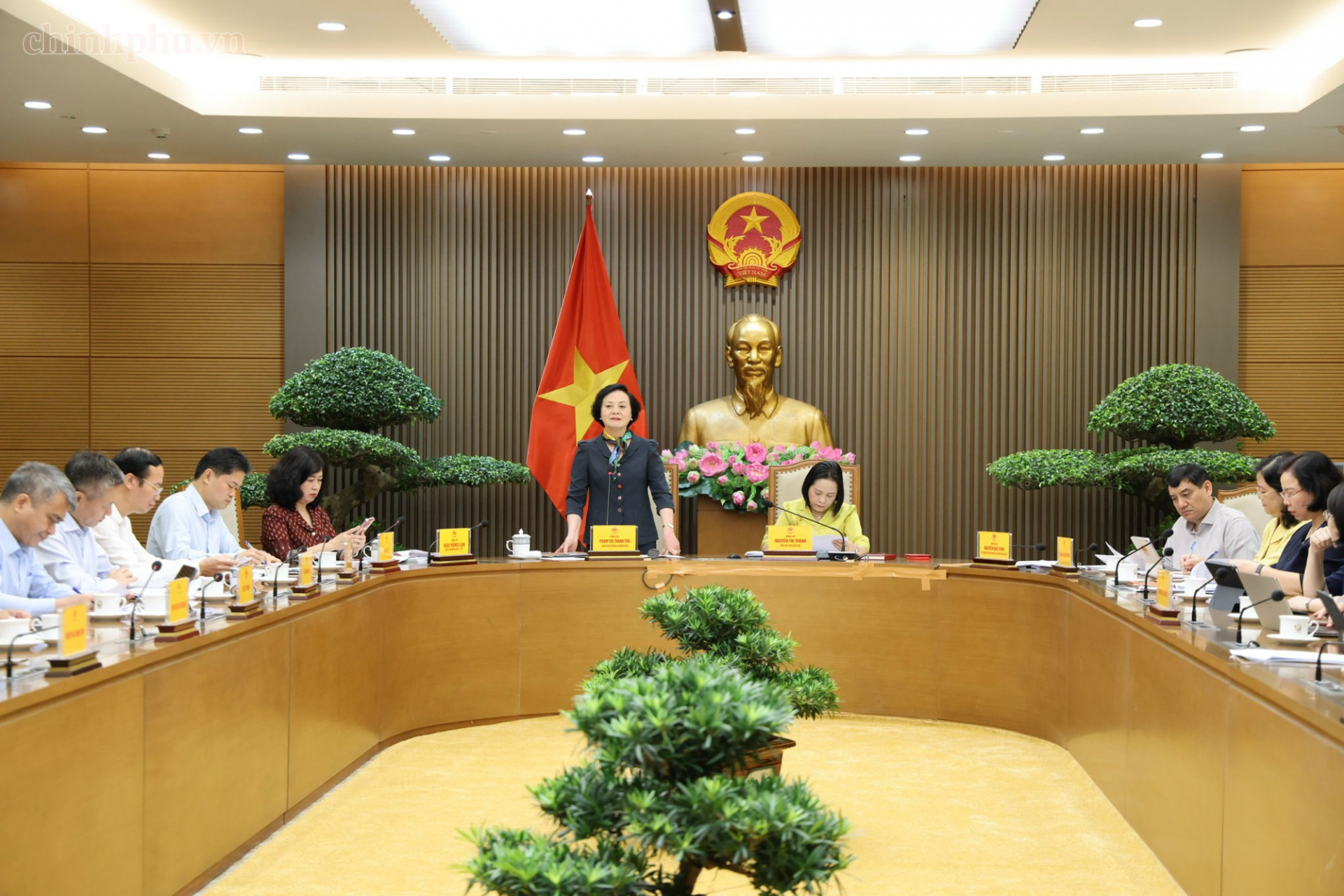   Phó Thủ tướng đề nghị Bộ Y tế quán triệt đầy đủ quan điểm, nguyên tắc chỉ đạo của Thủ tướng Chính phủ, để bảo đảm cơ chế quản lý trang thiết bị y tế vừa chặt chẽ, vừa phù hợp thực tiễn - Ảnh: chinhphu.vn