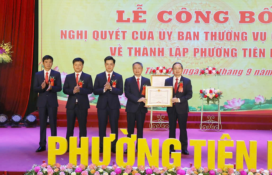 Thành lập phường Tiên Du thuộc tỉnh Bắc Ninh