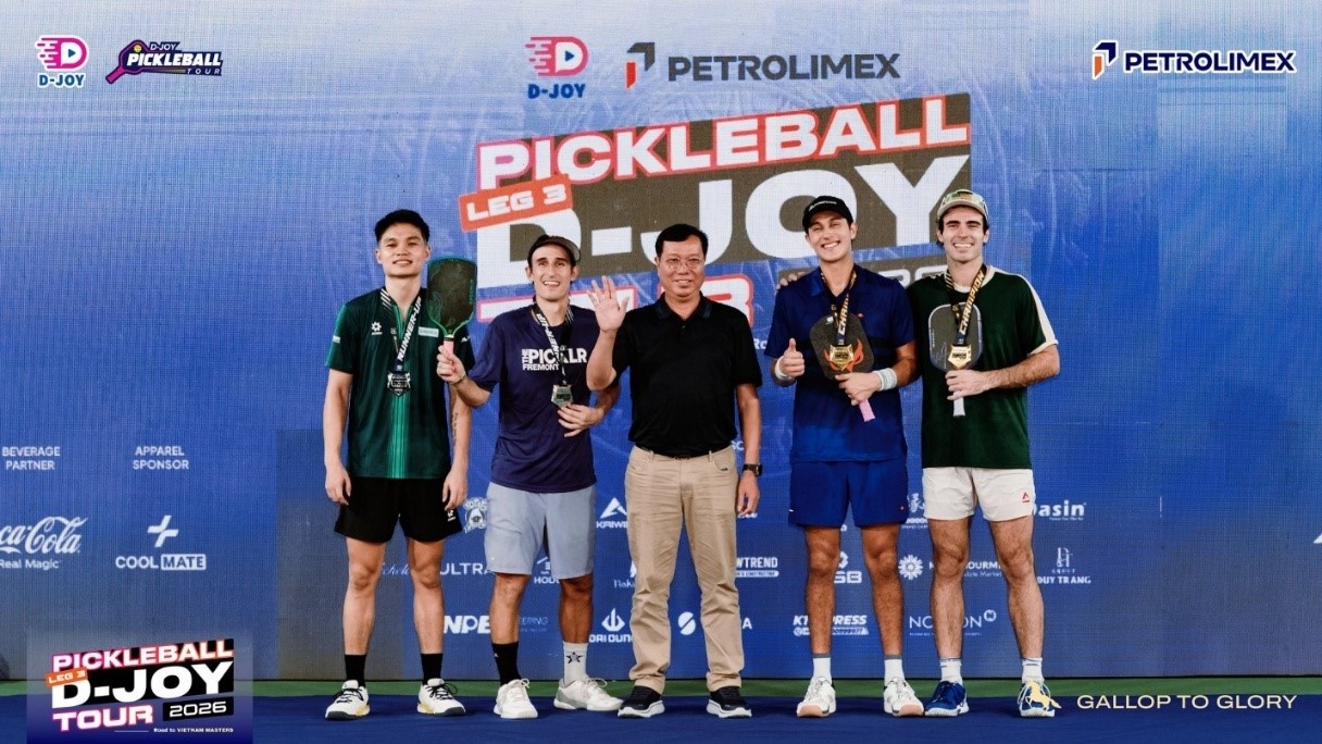 D-Joy Pickleball Tour 2026 Leg 3 | Petrolimex Saigon Cup: Khi hệ sinh thái thuần Việt định hình cuộc chơi Pickleball toàn cầu