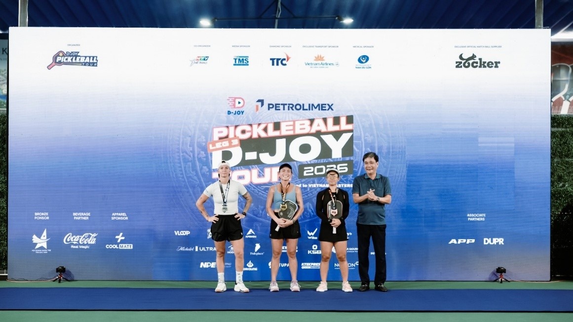 D-Joy Pickleball Tour 2026 Leg 3 | Petrolimex Saigon Cup: Khi hệ sinh thái thuần Việt định hình cuộc chơi Pickleball toàn cầu