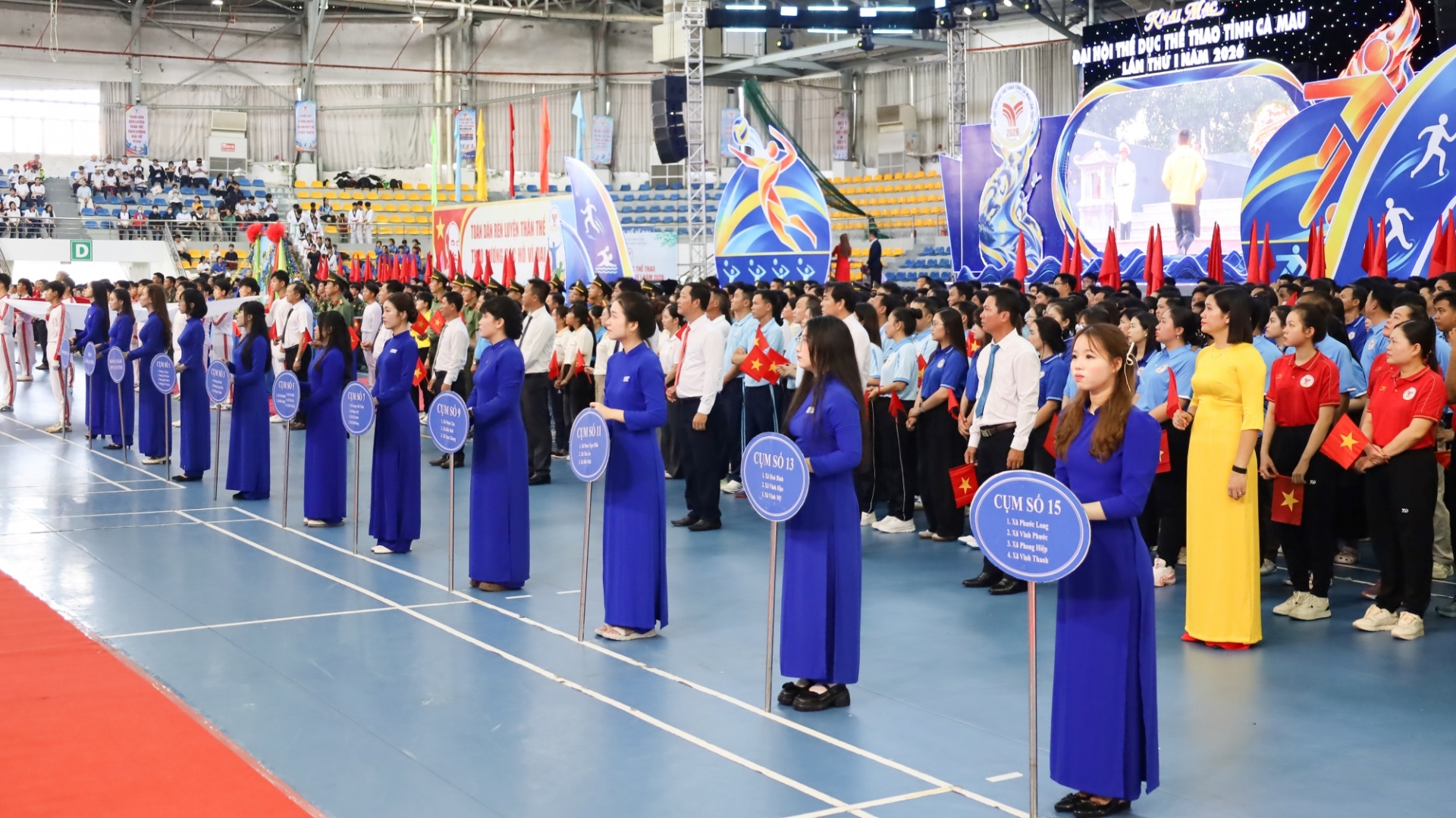 Cà Mau khai mạc Đại hội Thể dục thể thao lần thứ I năm 2026 Cà Mau khai mạc Đại hội Thể dục thể thao lần thứ I năm 2026