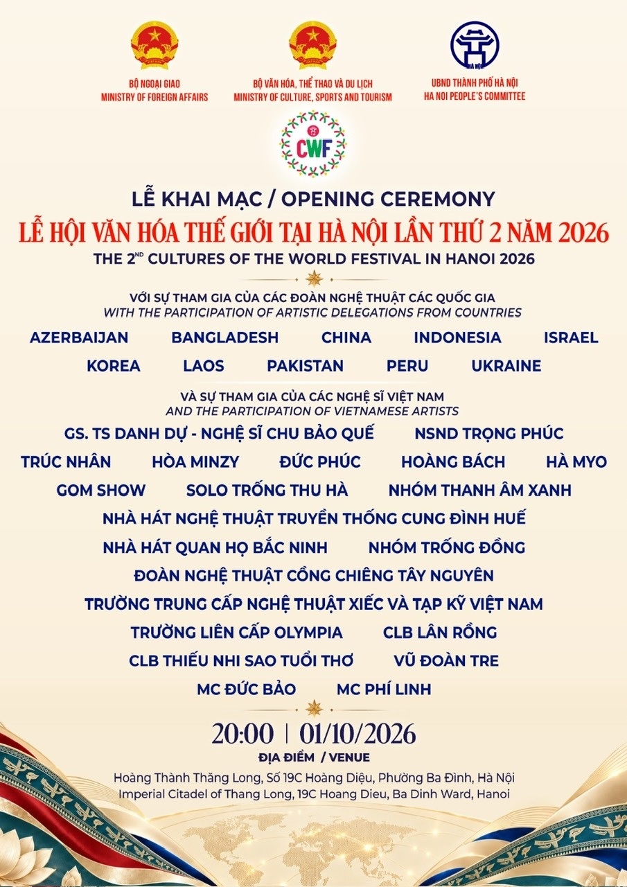 Lễ hội Văn hóa Thế giới tại Hà Nội lần thứ hai