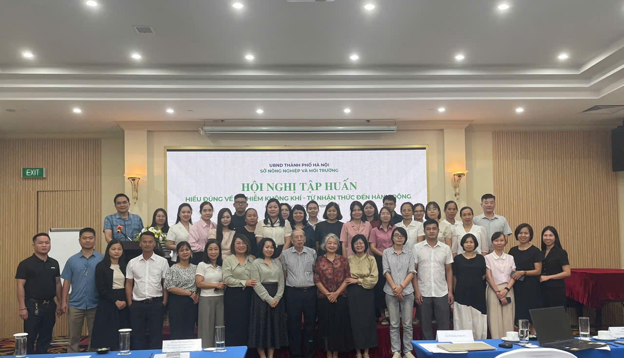 Tập huấn về nhận diện và kiểm soát ô nhiễm không khí Tập huấn về nhận diện và kiểm soát ô nhiễm không khí