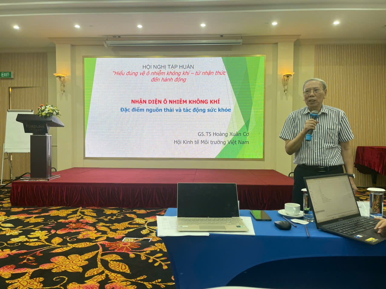 Tập huấn về nhận diện và kiểm soát ô nhiễm không khí Tập huấn về nhận diện và kiểm soát ô nhiễm không khí
