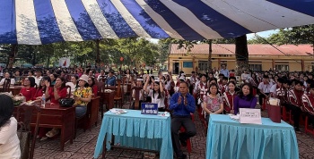 Học sinh chung tay xây dựng trường học không khói thuốc