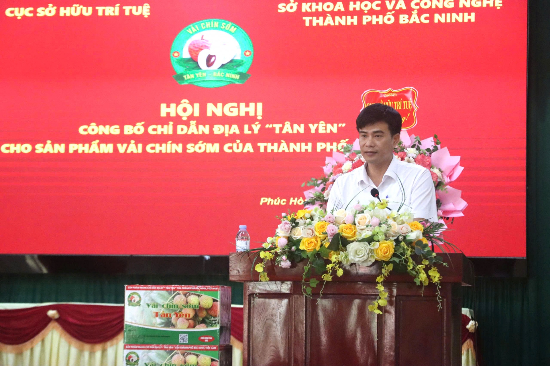 Ông Phạm Văn Hân, Chủ tịch UBND xã Phúc Hòa