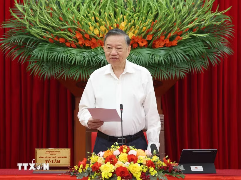Tổng Bí thư, Chủ tịch nước Tô Lâm: Hình thành năng lực nghiên cứu và tham mưu chiến lược đáp ứng yêu cầu phát triển đất nước