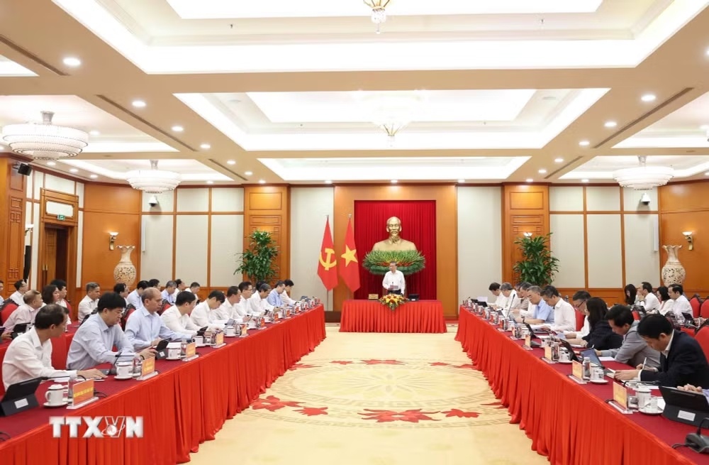 Tổng Bí thư, Chủ tịch nước Tô Lâm làm việc với Ban Chính sách, chiến lược Trung ương - Ảnh: TTXVN Tổng Bí thư, Chủ tịch nước Tô Lâm làm việc với Ban Chính sách, chiến lược Trung ương - Ảnh: TTXVN