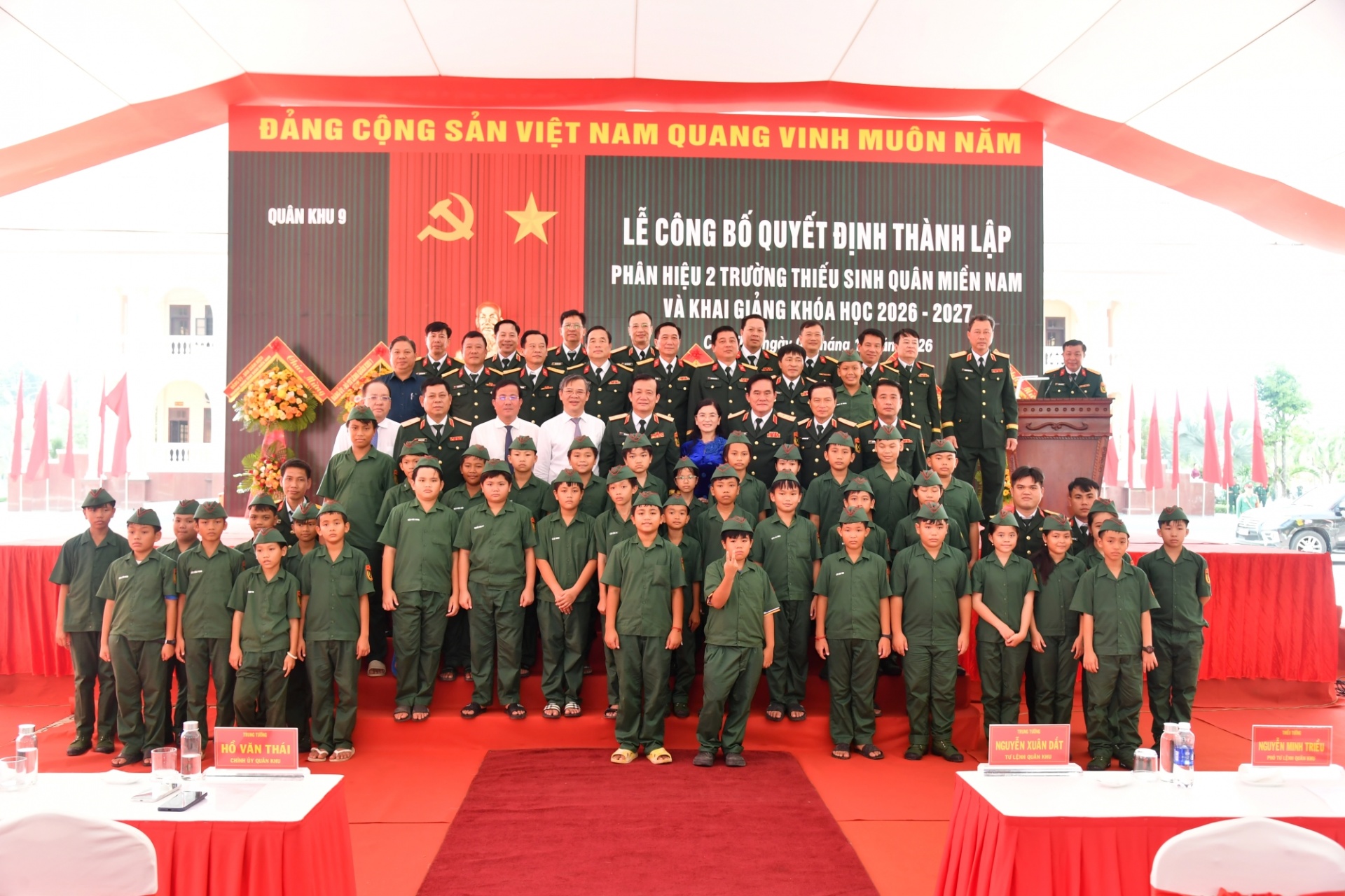 Phân hiệu 2, Trường Thiếu sinh quân miền Nam khai giảng khóa học đầu tiên Phân hiệu 2, Trường Thiếu sinh quân miền Nam khai giảng khóa học đầu tiên