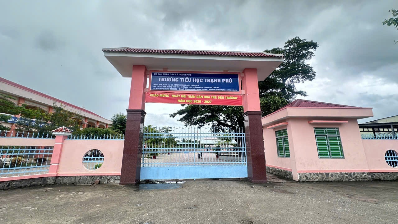 Xã Thạnh Phú (Cần Thơ) thông tin việc bổ nhiệm hiệu trưởng sau sắp xếp Xã Thạnh Phú (Cần Thơ) thông tin việc bổ nhiệm hiệu trưởng sau sắp xếp