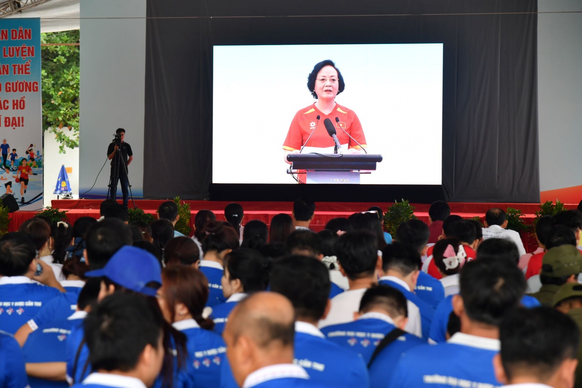 Hàng ngàn người dân Cần Thơ hòa cùng “Ngày hội toàn dân tập luyện thể thao”