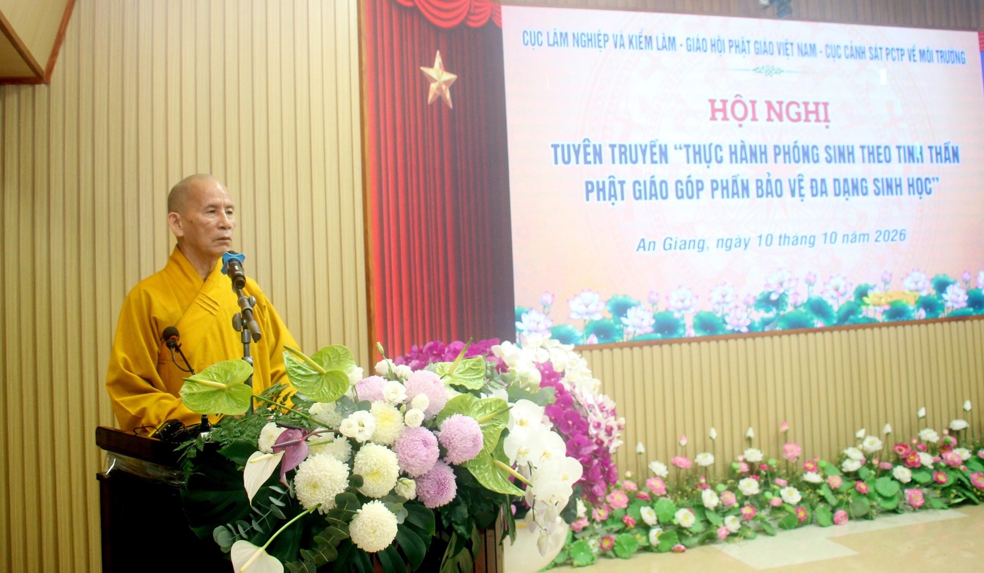Thực hành phóng sinh theo tinh thần Phật giáo, góp phần bảo vệ đa dạng sinh học