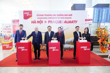 Khai trương đường bay đến Almaty và Praha, Vietjet mở thêm kết nối giữa Việt Nam và thế giới