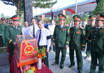 Cần Thơ tổ chức Lễ viếng, truy điệu và an táng 120 hài cốt liệt sĩ