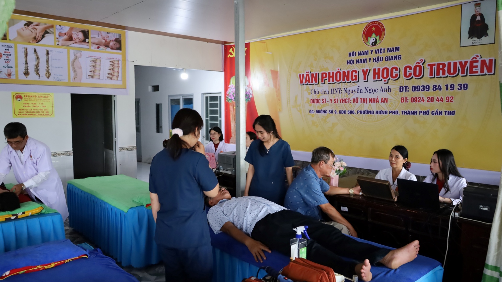 Khai trương Văn phòng Y học cổ truyền tri ân Cựu chiến binh Khai trương Văn phòng Y học cổ truyền tri ân Cựu chiến binh