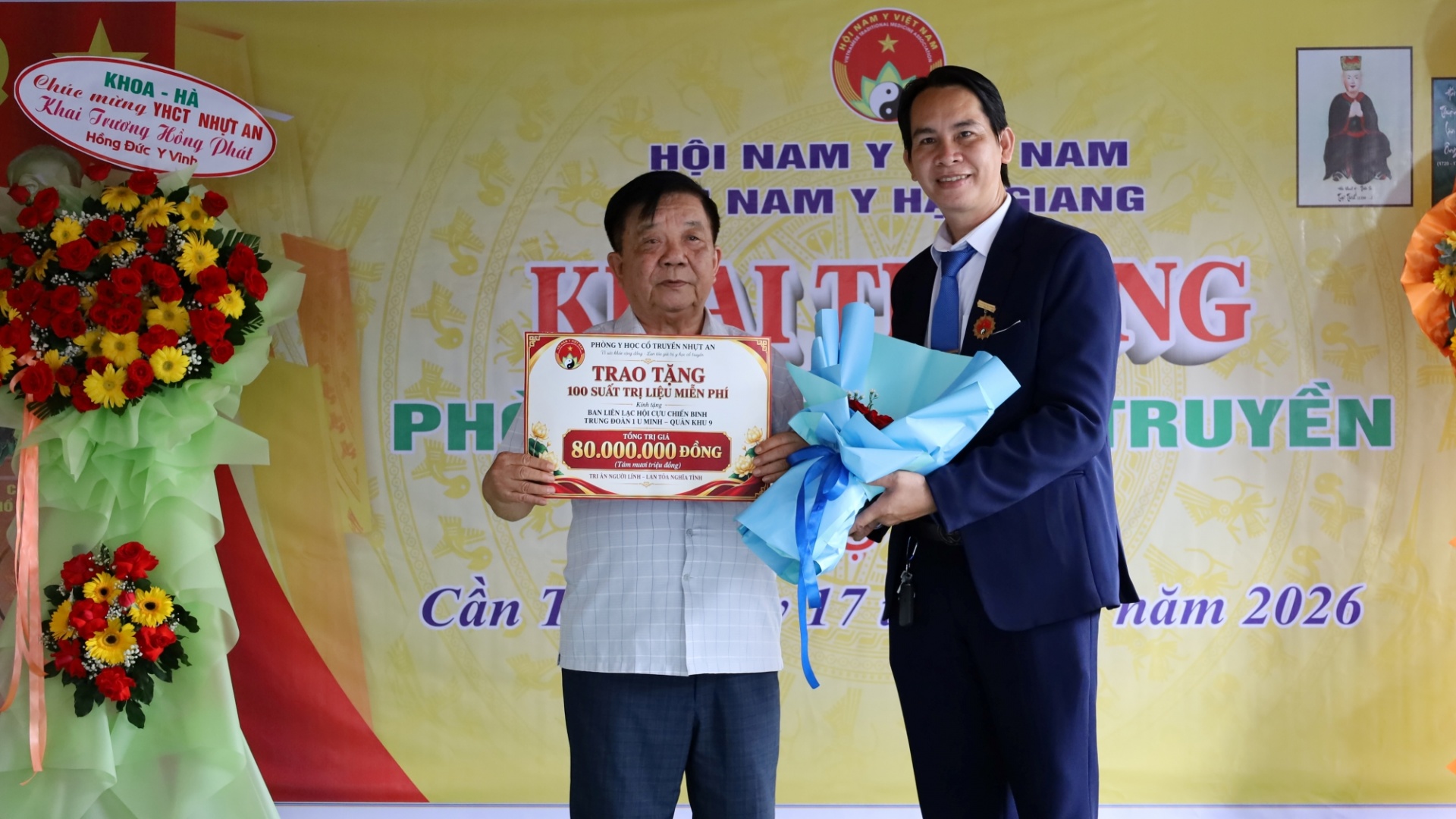 Khai trương Văn phòng Y học cổ truyền tri ân Cựu chiến binh Khai trương Văn phòng Y học cổ truyền tri ân Cựu chiến binh
