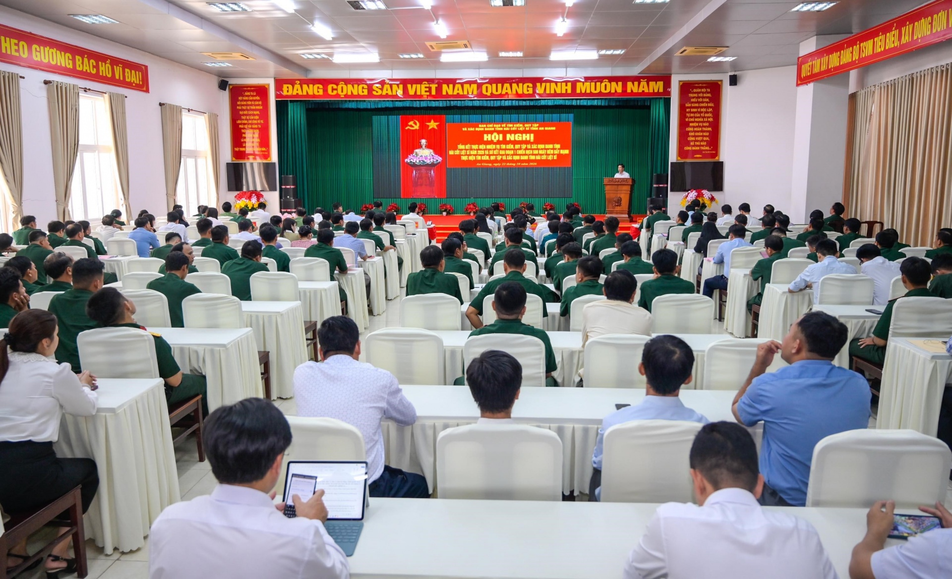 An Giang: Hoàn thành lấy mẫu sinh phẩm hài cốt liệt sĩ trước tiến độ An Giang: Hoàn thành lấy mẫu sinh phẩm hài cốt liệt sĩ trước tiến độ
