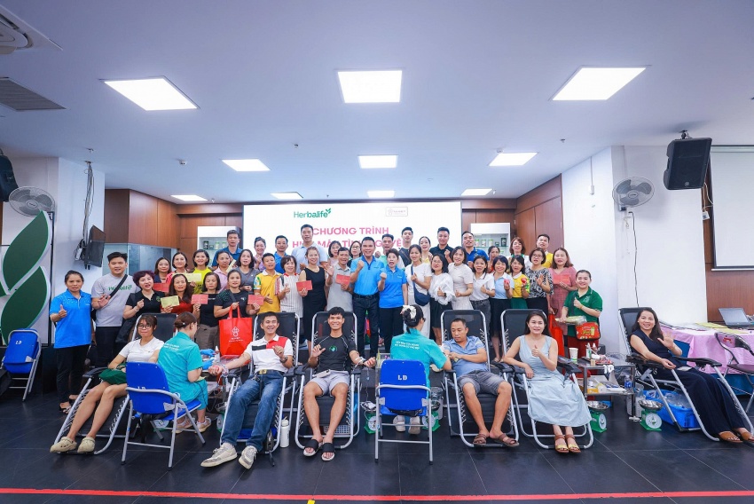 Herbalife Việt Nam tổ chức Ngày Hiến Máu Tình Nguyện 2026 tại TP. Hồ Chí Minh và Hà Nội, tiếp nhận 183 đơn vị máu Herbalife Việt Nam tổ chức Ngày Hiến máu tình nguyện 2026 tại TP. Hồ Chí Minh và Hà Nội, tiếp nhận 183 đơn vị máu