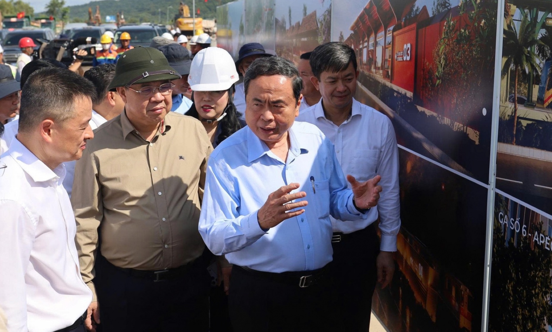 Chủ tịch Quốc hội Trần Thanh Mẫn kiểm tra tiến độ các dự án phục vụ Hội nghị APEC 2027