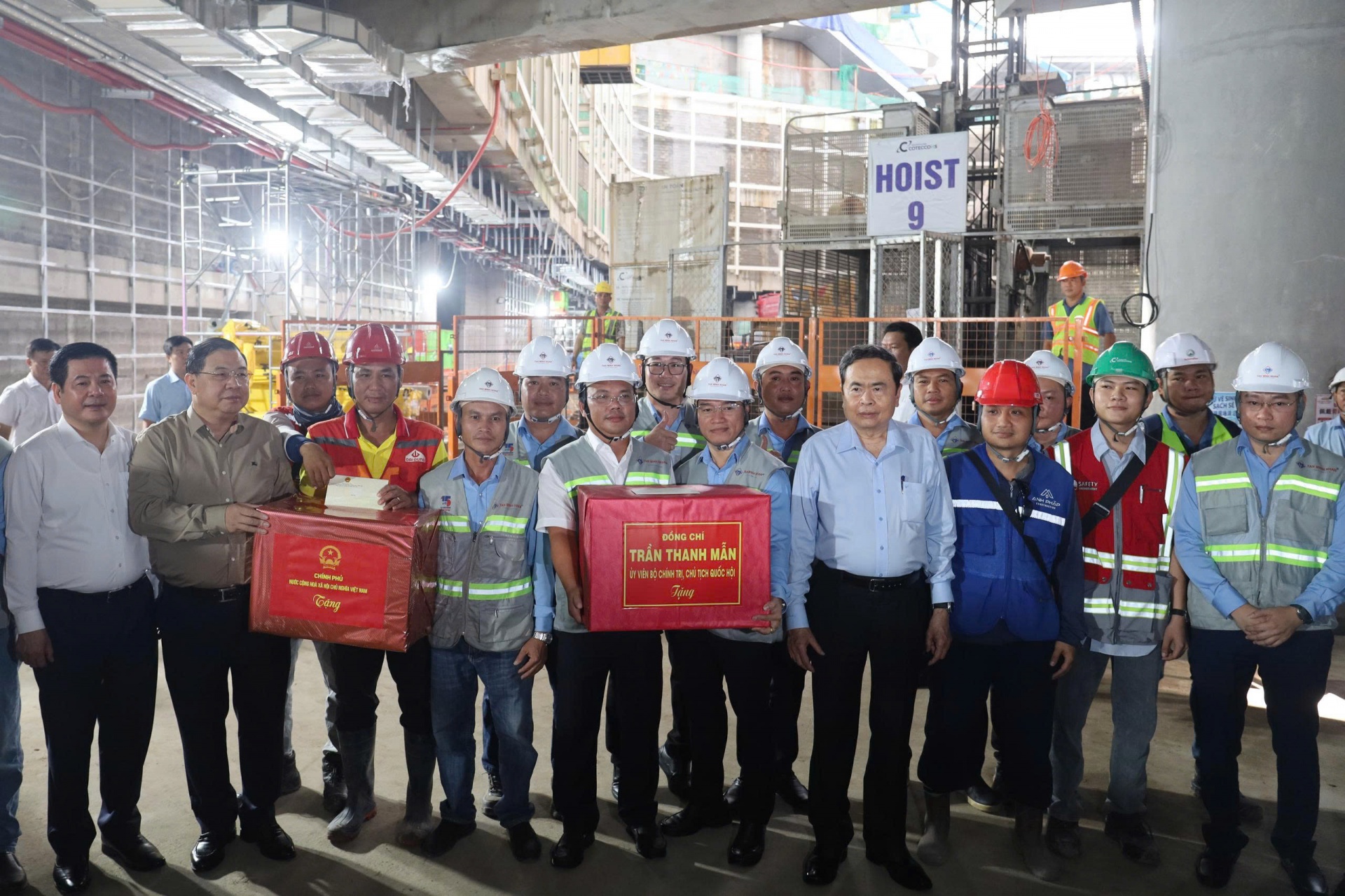 Chủ tịch Quốc hội Trần Thanh Mẫn kiểm tra tiến độ các dự án phục vụ Hội nghị APEC 2027