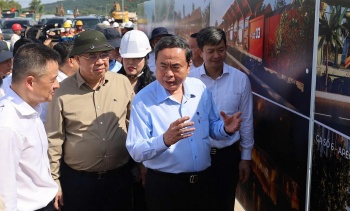 Chủ tịch Quốc hội Trần Thanh Mẫn kiểm tra tiến độ các dự án phục vụ Hội nghị APEC 2027