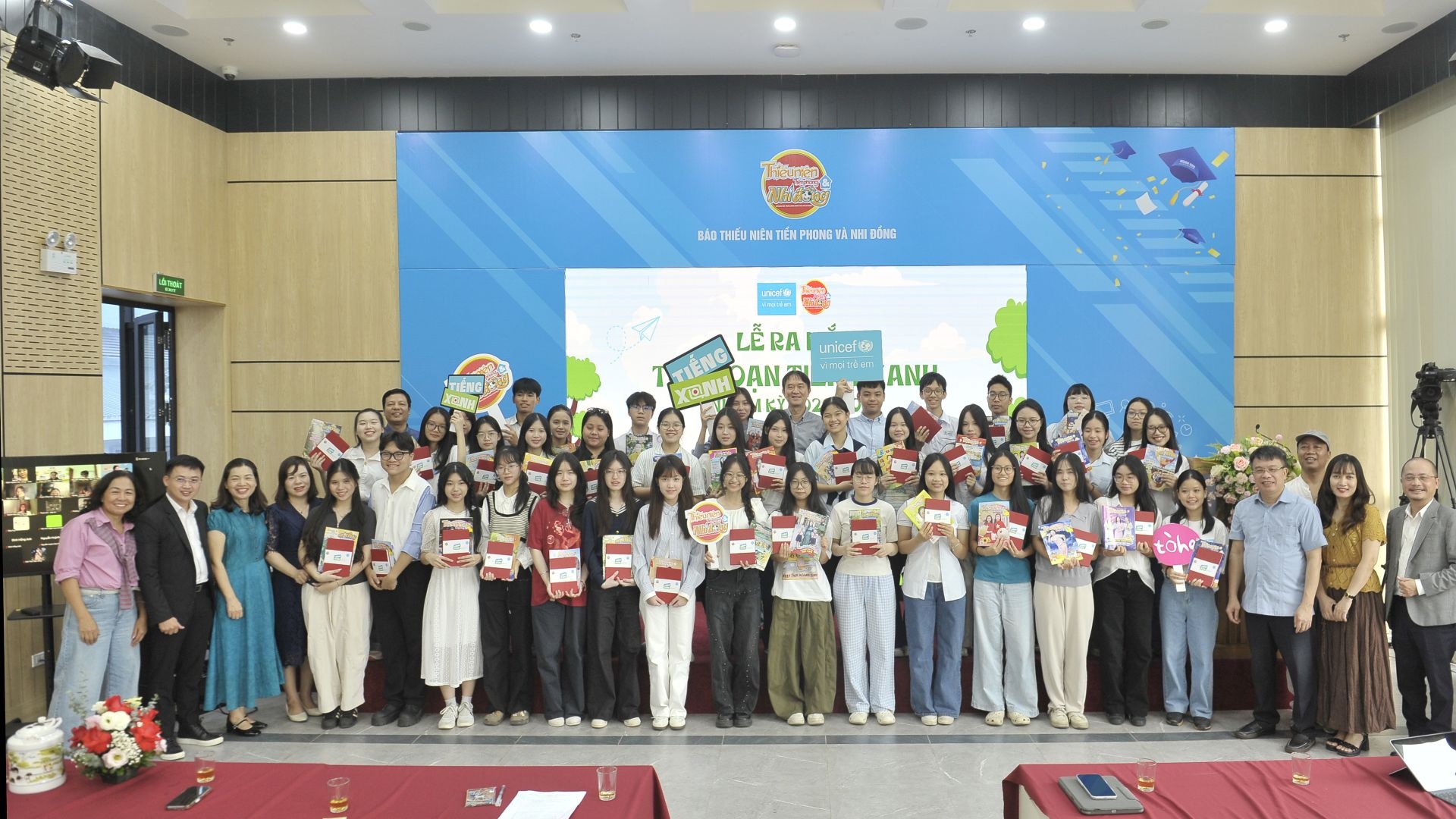 "Tòa soạn Tiếng Xanh" - Nơi trẻ em và thanh thiếu niên chung tay bảo vệ môi trường